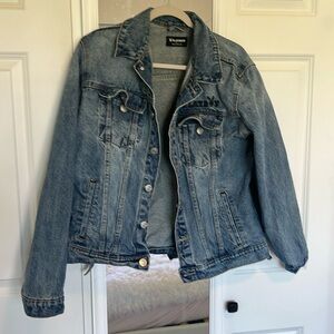 Playboy by PacSun Denim Jean Trucker Jacket Size Medium